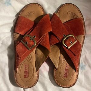 Born Scarlet Suede Footwear